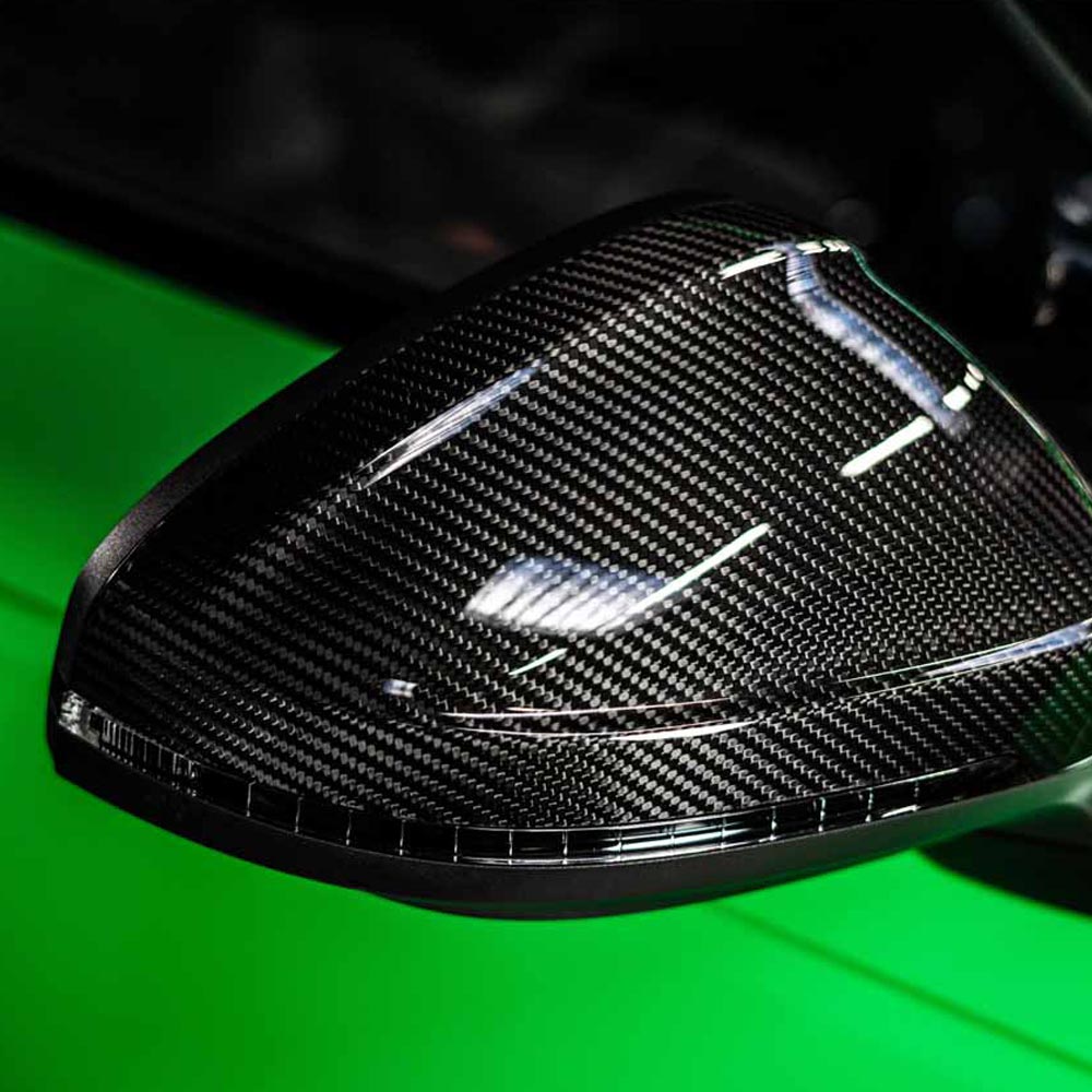 Audi Spiegelkappe Sichtcarbon im SCEND Tuningkonzept Carbon Beast
